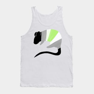 Agender Pride Rat Tank Top